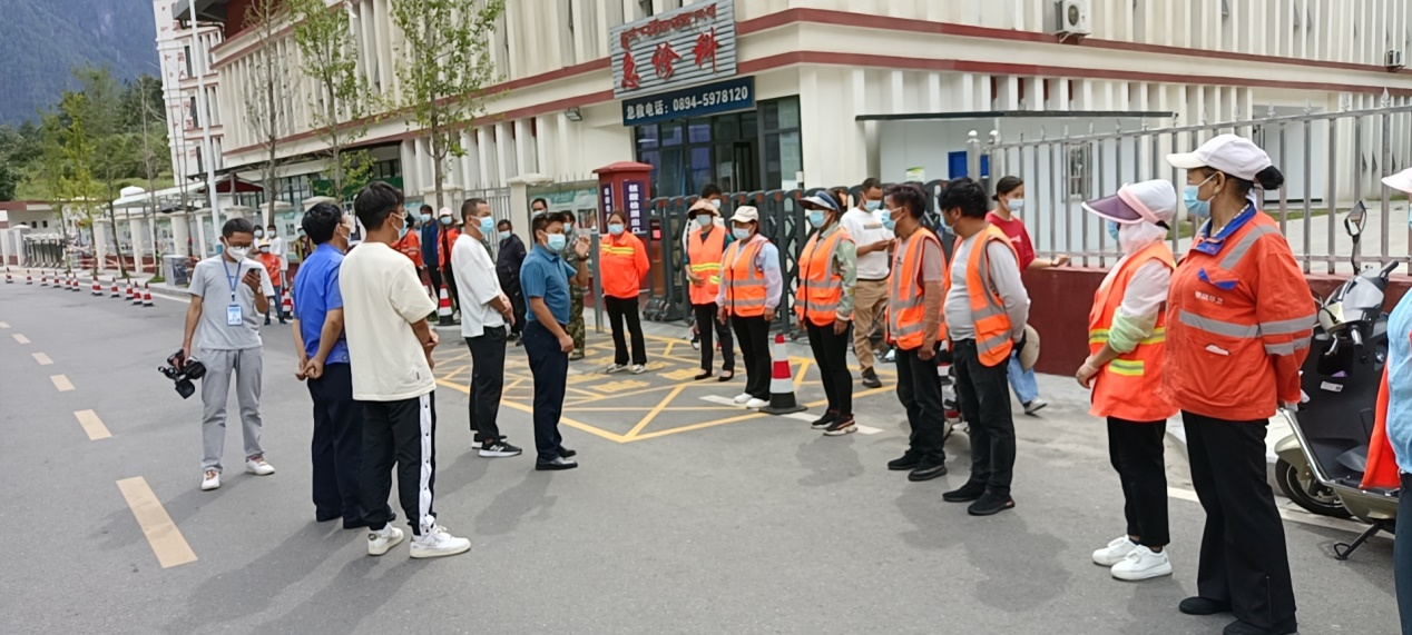 攜手共度疫情關(guān)，防疫物資保平安 ——天晟源環(huán)保察隅縣項目部獲贈防疫物資